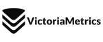 Victoria metrics logo black